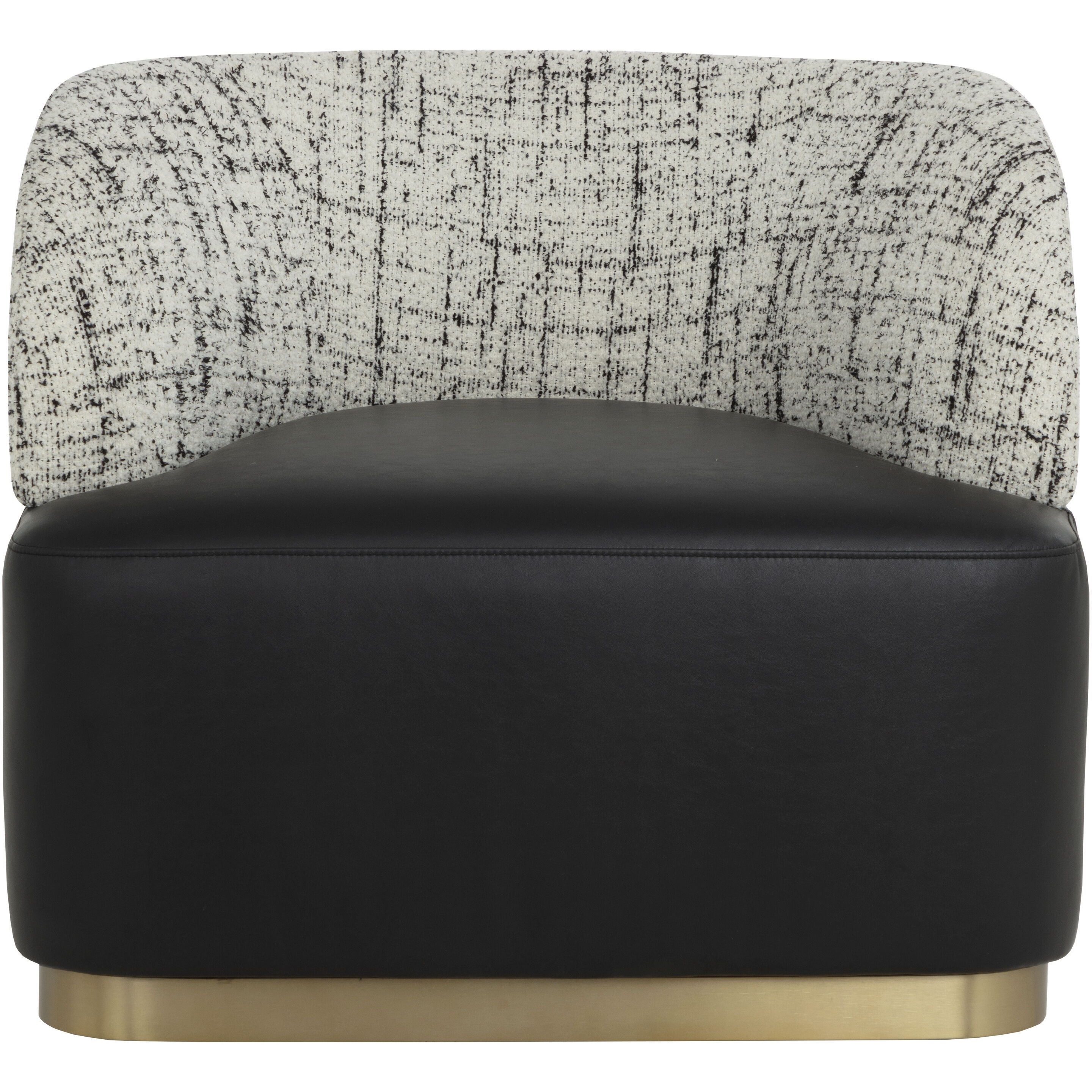 Brinda Bravo Black / Halton Birch Swivel Lounge Chair